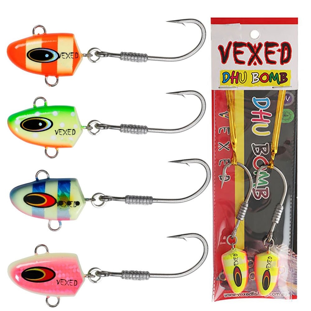 Vexed Dhu Bomb Jig Head 80g Qty 2