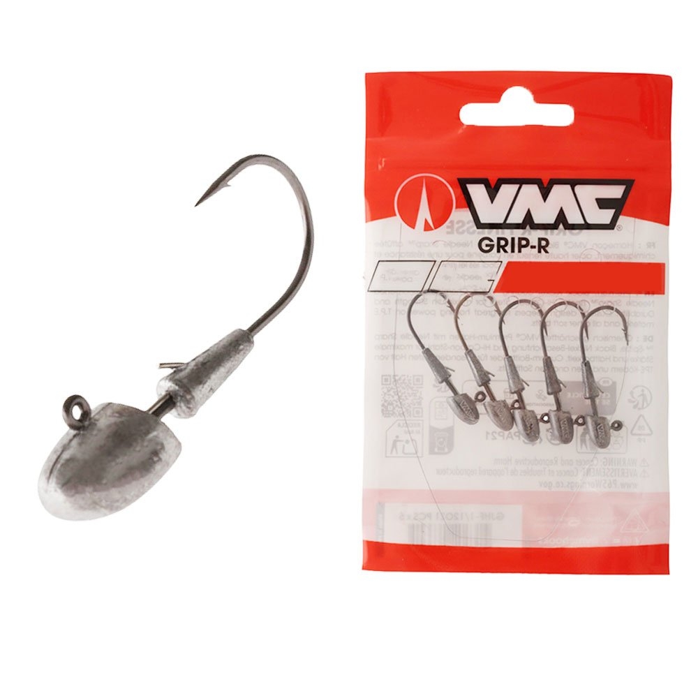 VMC Grip-R Finesse Jig Head No. 1 Qty 5