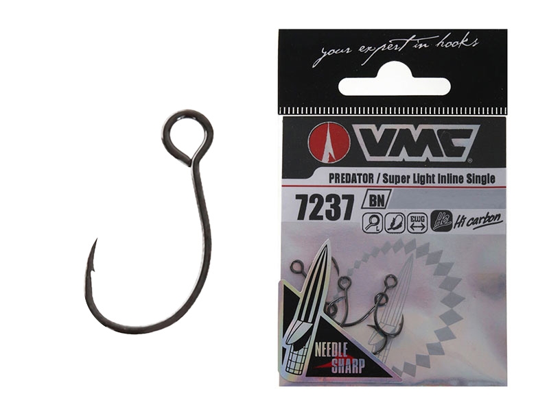 VMC 7237BN Light Inline Single Hook