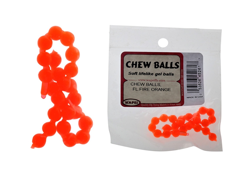 Wapsi Chew Balls Fluoro Fire Orange