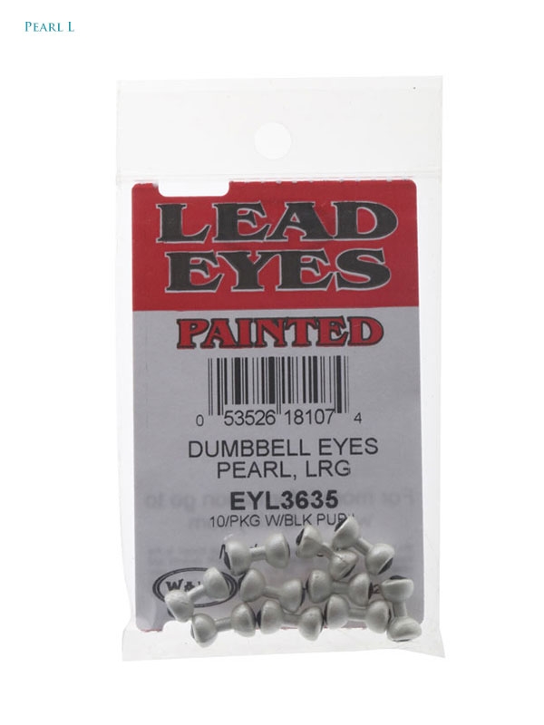 Wapsi Dumbbell Eyes Pack Pearl Qty 10