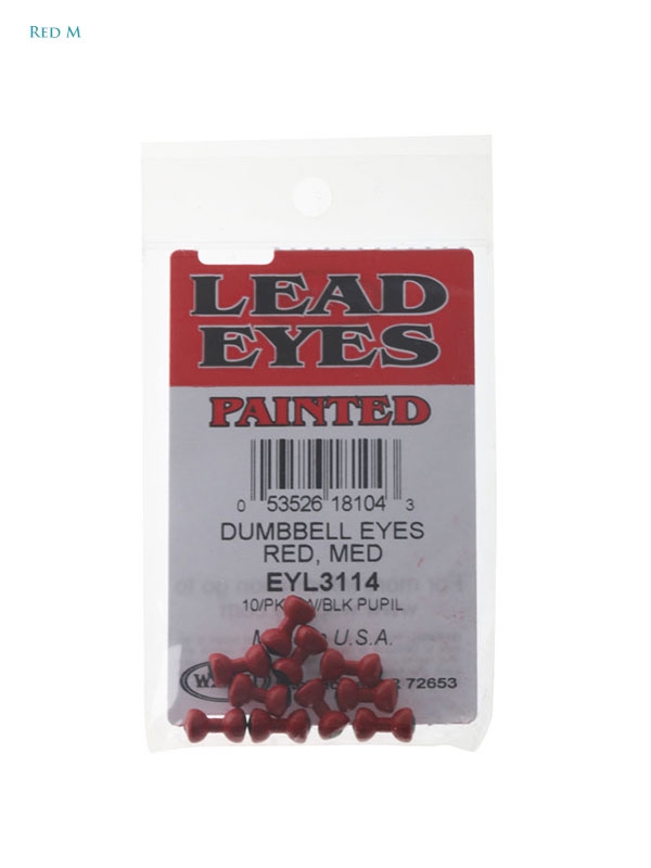 Wapsi Dumbbell Eyes Pack Red Qty 10