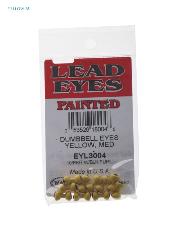 Wapsi Dumbbell Eyes Pack Yellow Qty 10