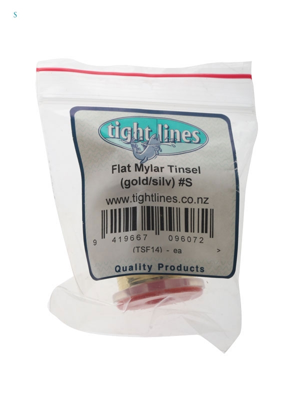 Wapsi UTC Flat Mylar Tinsel Gold/Silver