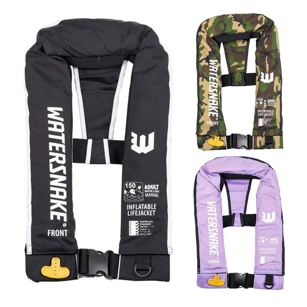 Watersnake Level 150 Manual Inflatable PFD Life Jacket