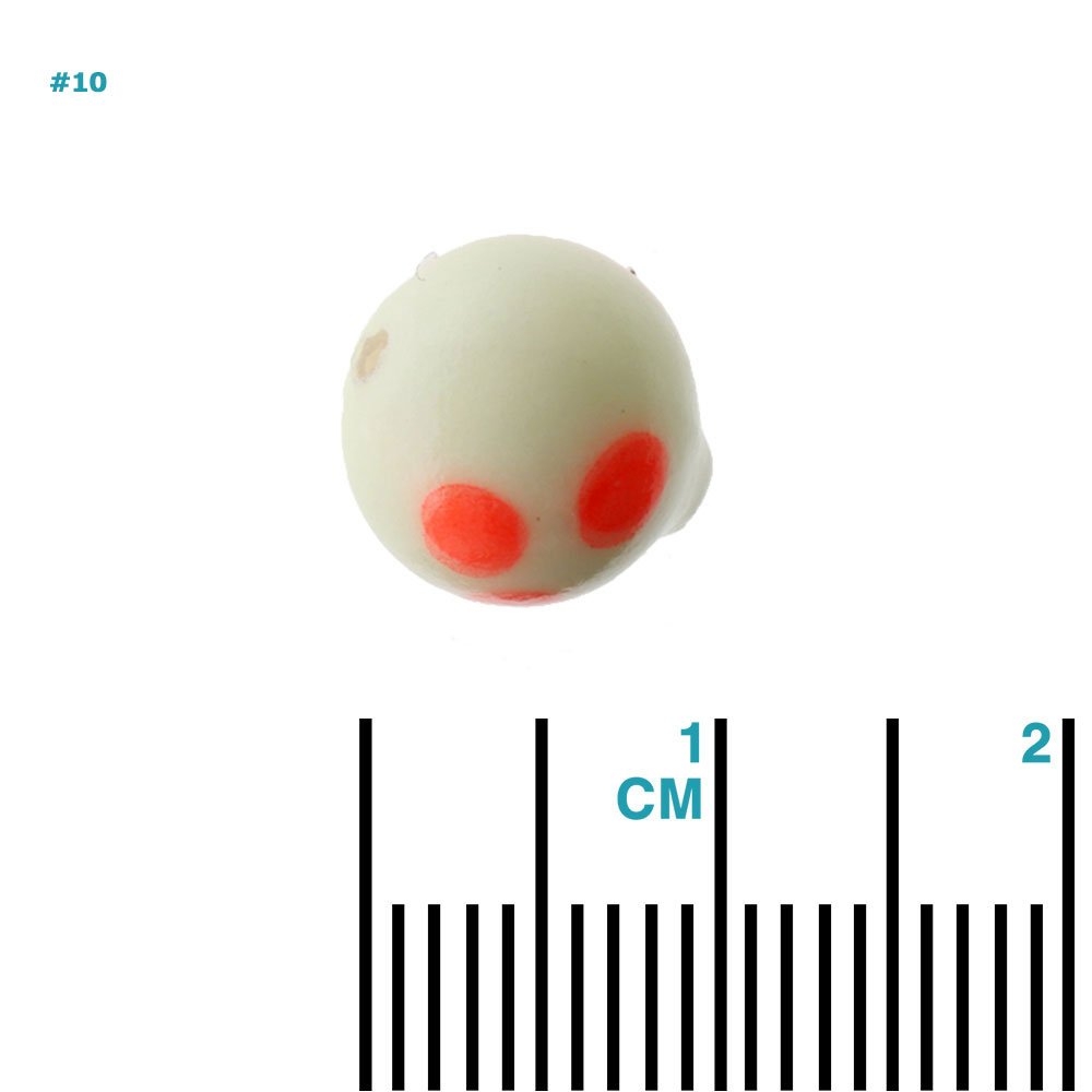 Wild Blue Tackle Corkeys Floating Beads Lumo