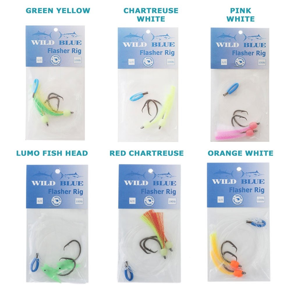 Wild Blue Tackle Flasher Rig