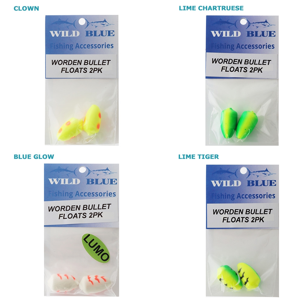Wild Blue Tackle Wordens Bullet Floats