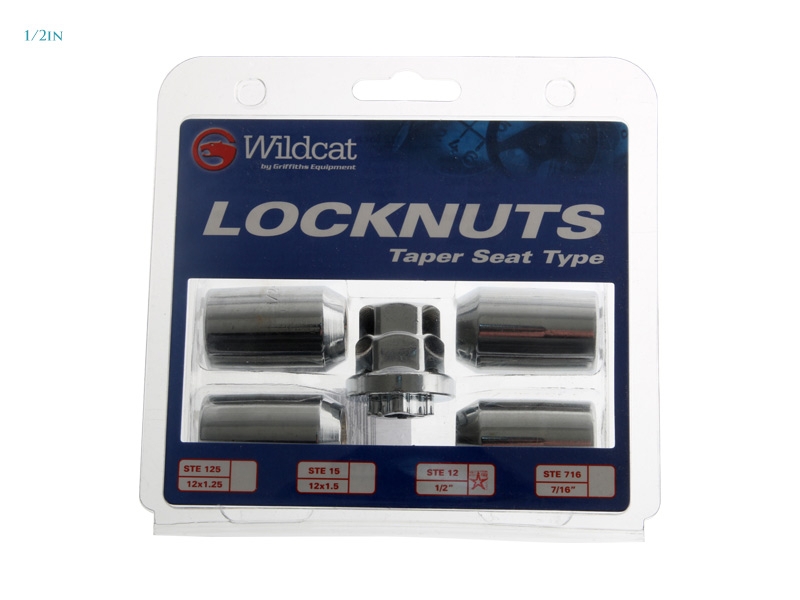 Wildcat Tapered Seat Lock Nut Set