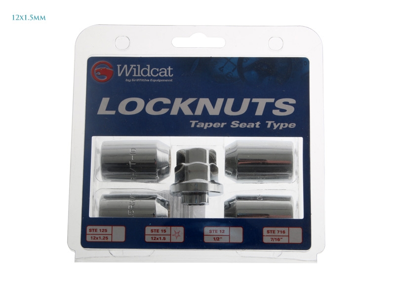 Wildcat Tapered Seat Lock Nut Set