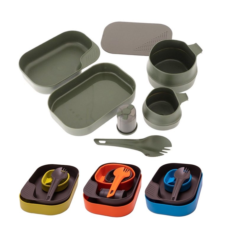 Wildo Camp-A-Box Light Complete Dinnerware Set