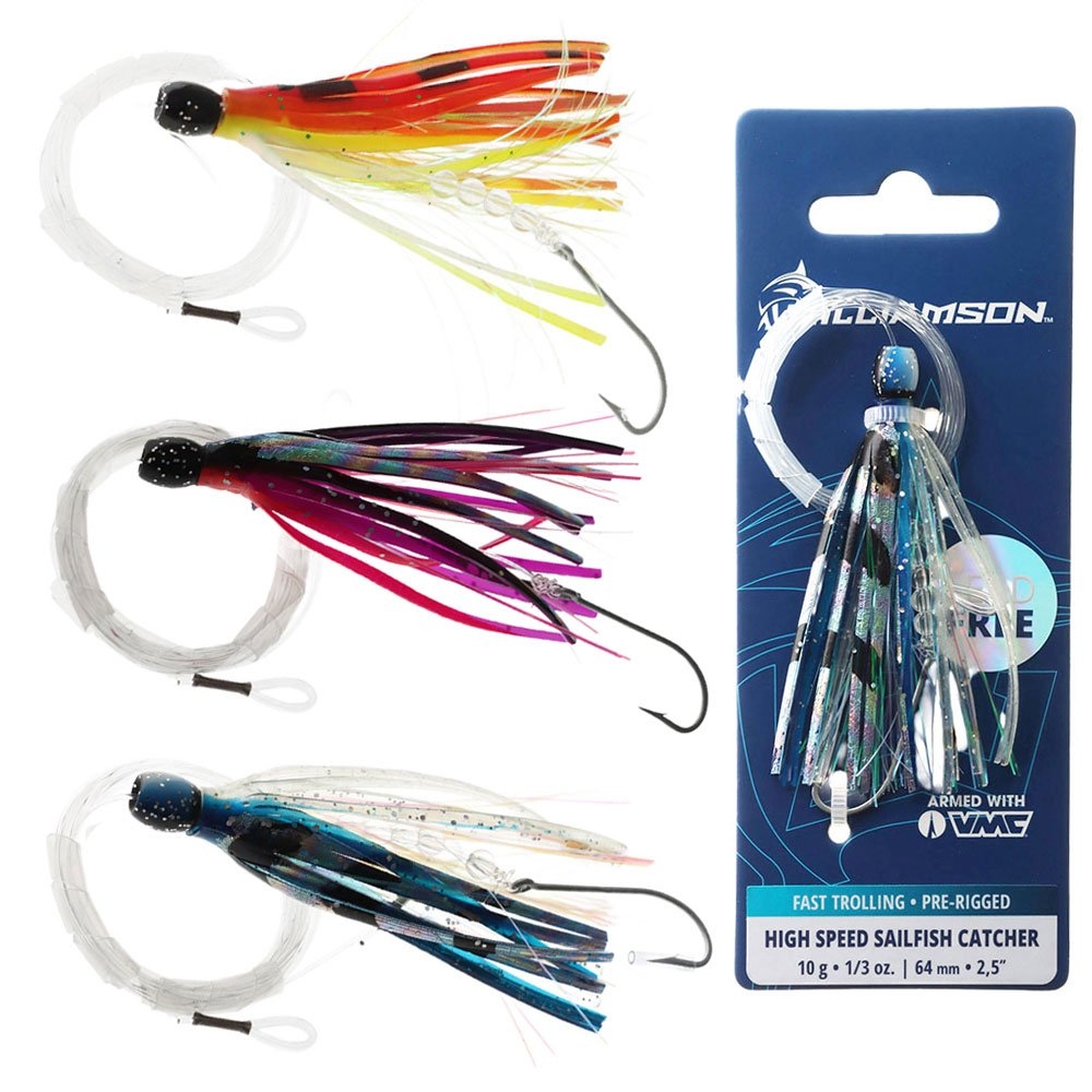 Williamson High Speed Sailfish Catcher Tuna Lure Rigged 2.5in