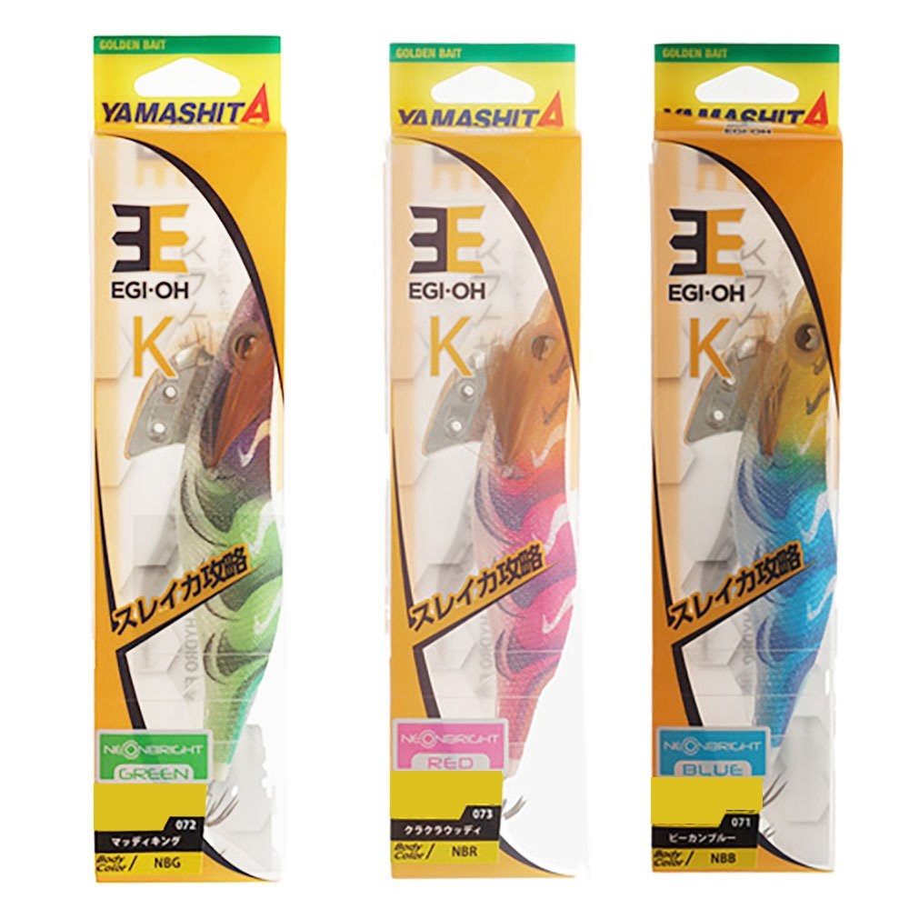 Yamashita EGI-OH K Neon Bright Squid Jig 3.0 90mm