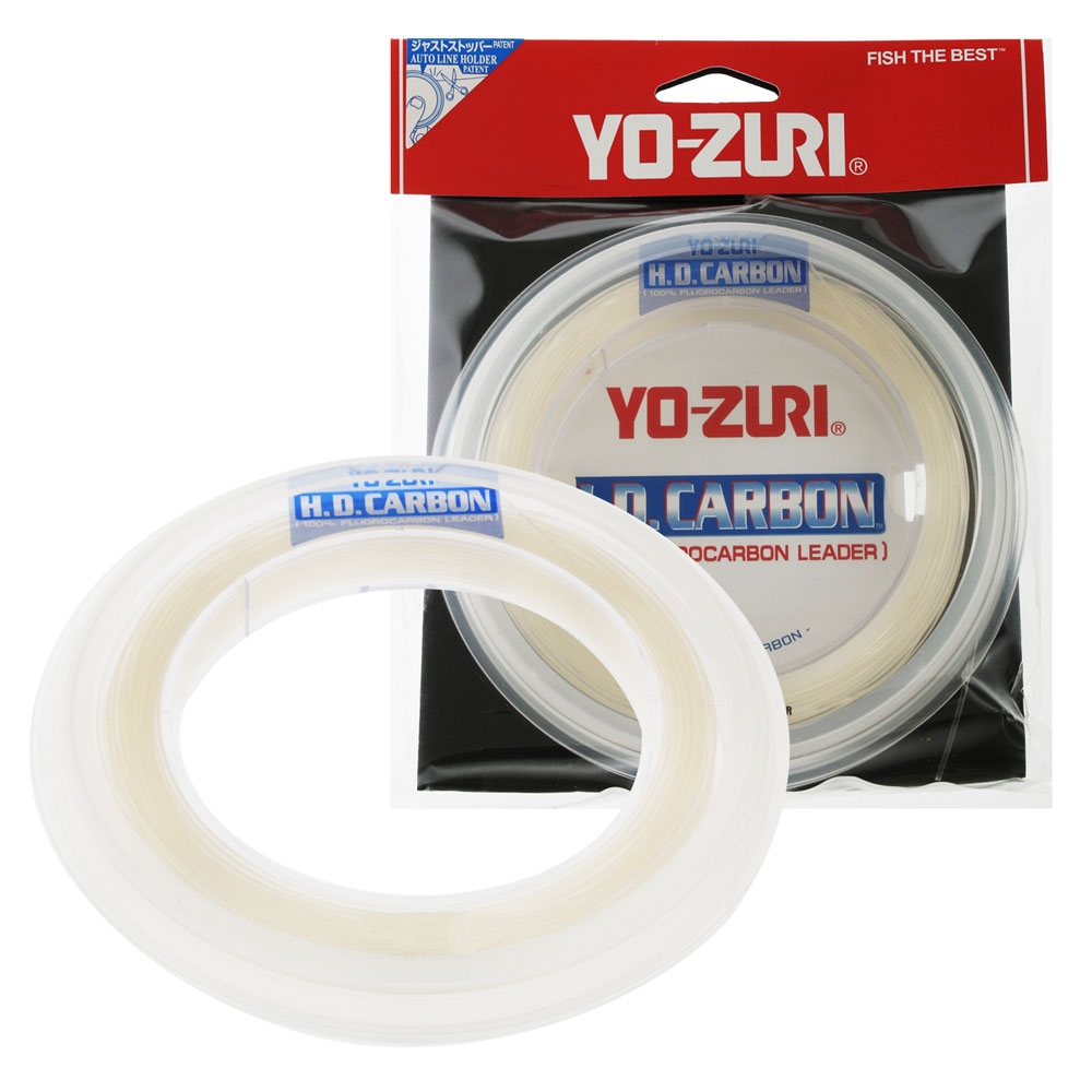 Yo-Zuri H.D. Carbon Fluorocarbon Leader Clear 30yd