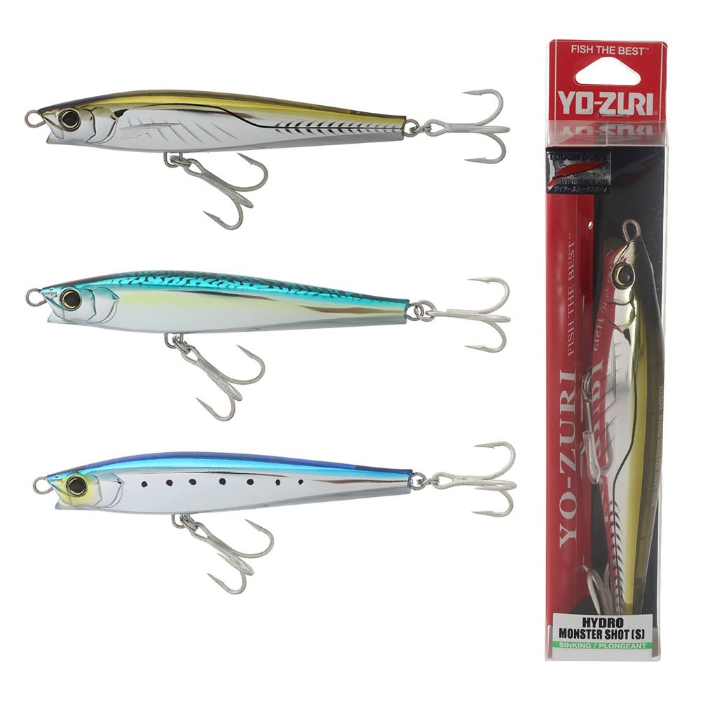 Yo-Zuri Hydro Monster Shot Sinking Stickbait Lure 140mm 100g