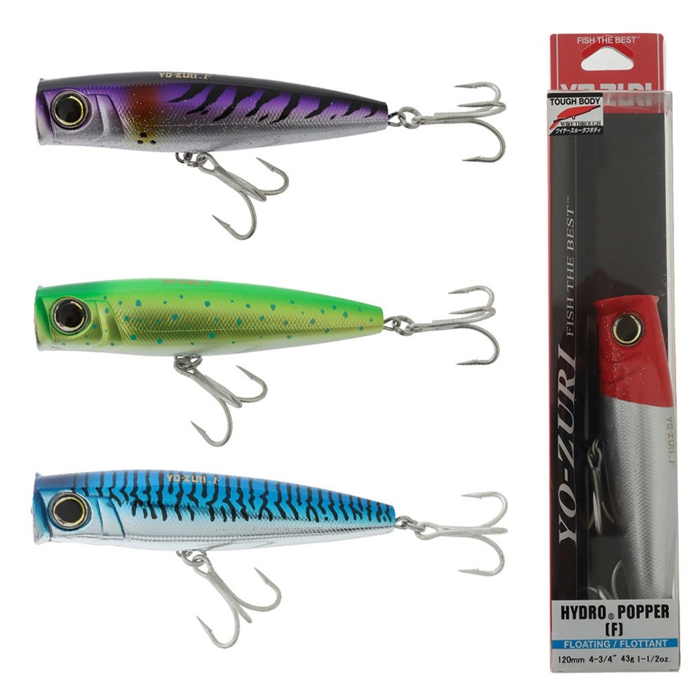 Yo-Zuri Hydro Popper Floating Lure 120mm 43g