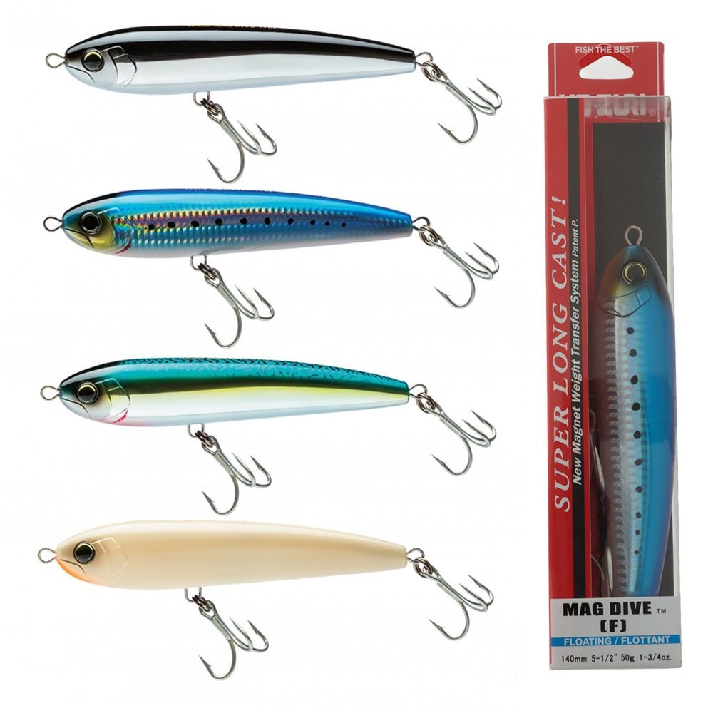 Yo-Zuri Mag Dive Floating Diving Pencil Lure 140mm 50g