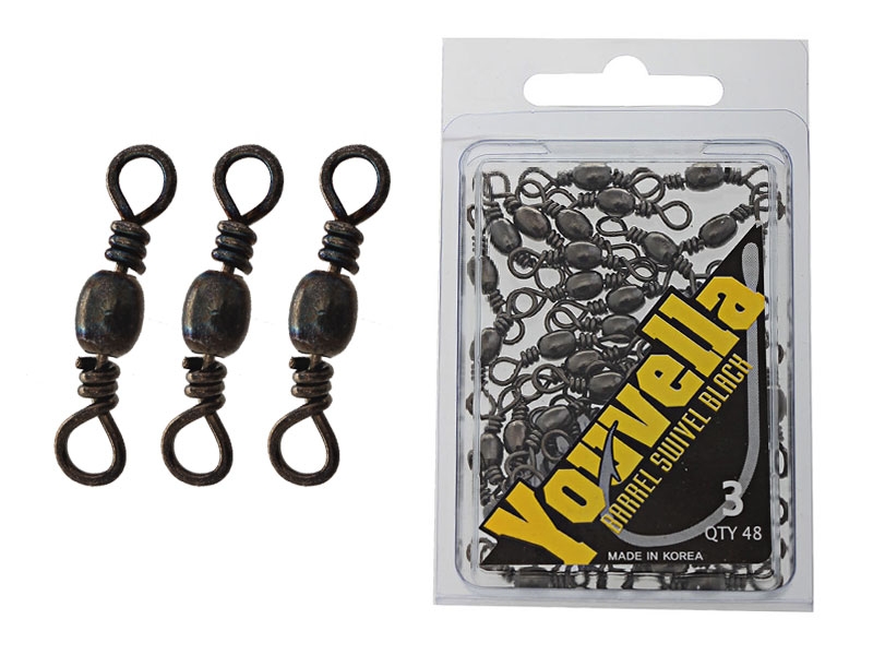 Youvella Barrel Swivels Bulk Pack #03 Qty 48
