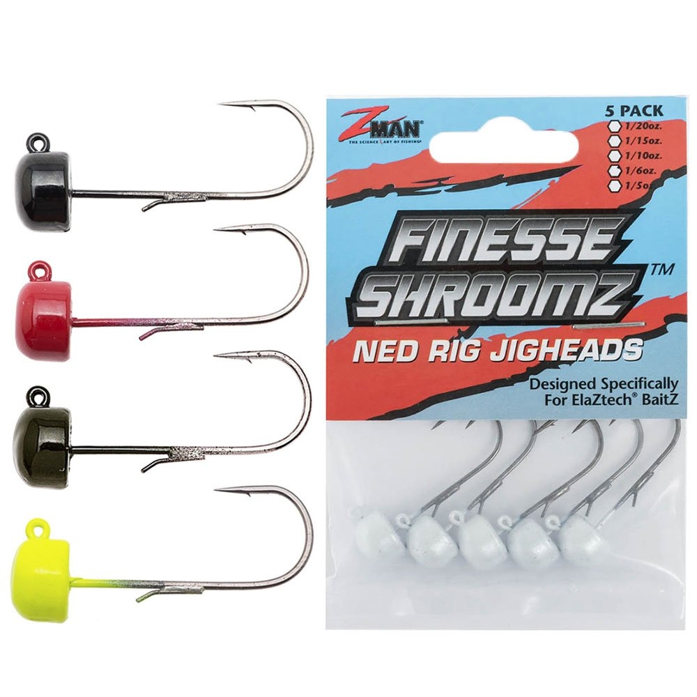 Z-Man Finesse ShroomZ Jig Head 1/6oz Qty 5