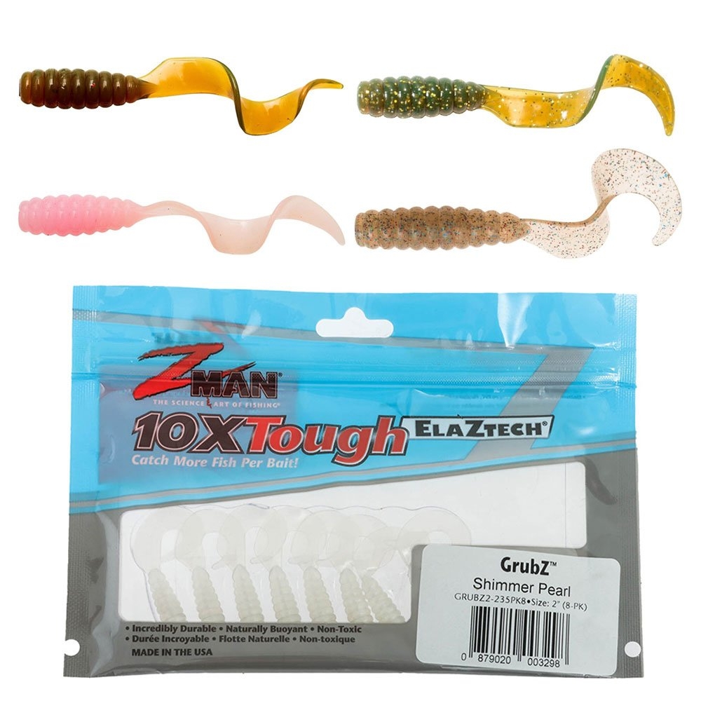 Z-Man GrubZ Micro Soft Bait 2in/5cm Qty 8