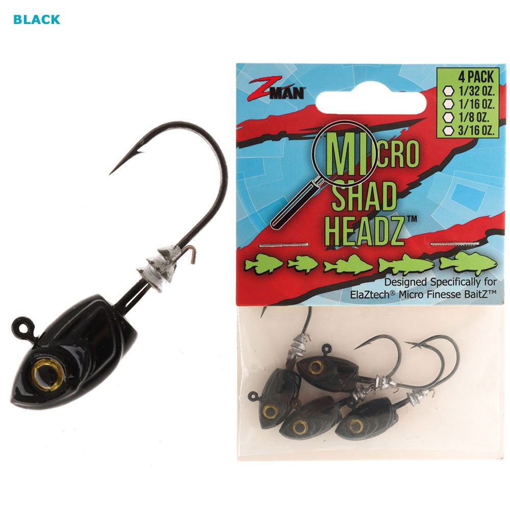 Z-Man Micro Shad HeadZ Finesse Jig Head
