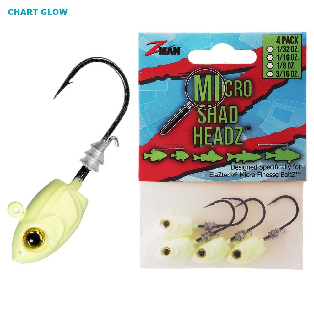 Z-Man Micro Shad HeadZ Finesse Jig Head
