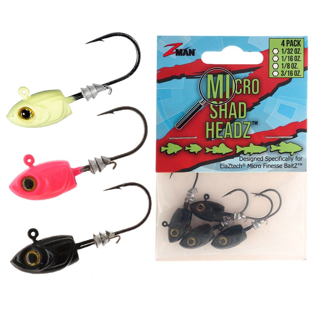 Z-Man Micro Shad HeadZ Finesse Jig Head