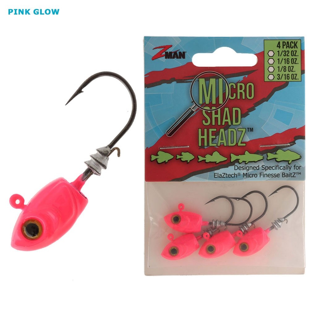 Z-Man Micro Shad HeadZ Finesse Jig Head