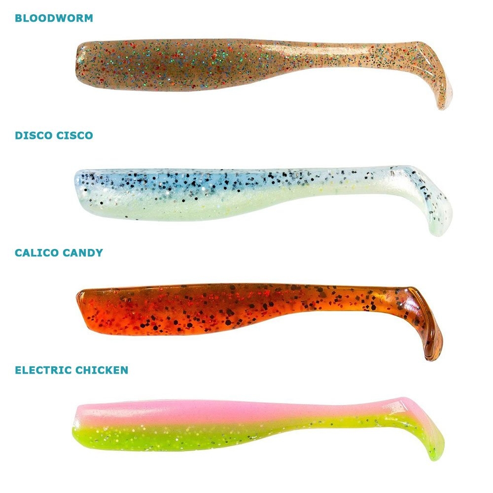 Z-Man Slim SwimZ Micro Soft Bait 3in/7.62cm Qty 6