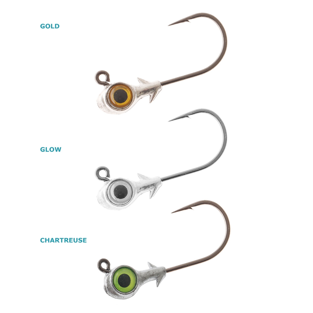 Z-Man Trout Eye Finesse Jig Heads Qty 3