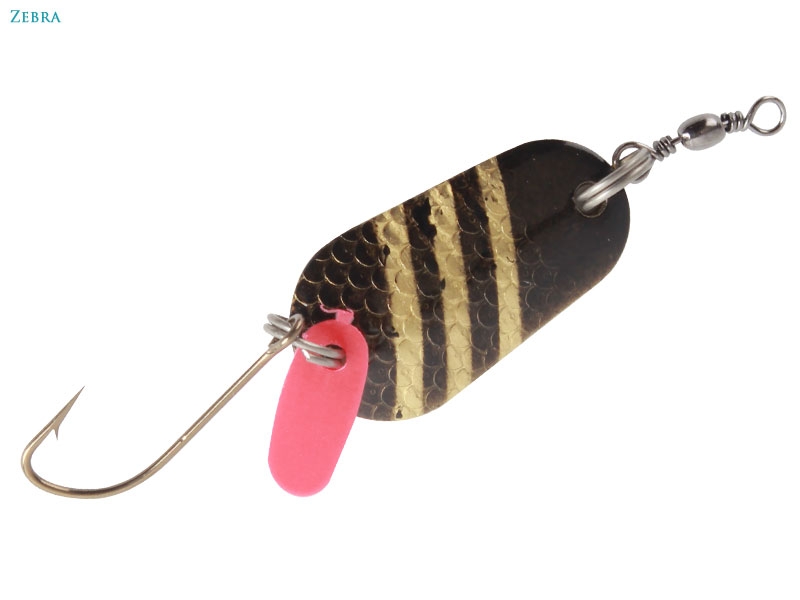 Kilwell Zed Spinner Lure 12g Zebra