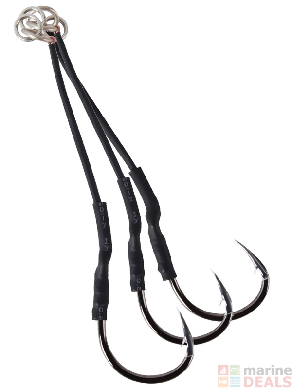 Zest Pre Rigged Jigging Assist Hook Medium Qty 2