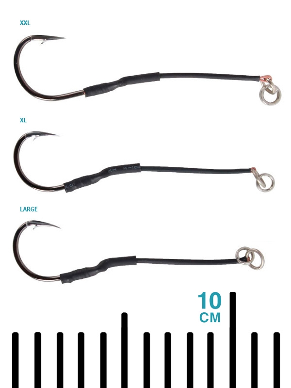 Zest Pre Rigged Jigging Assist Hooks