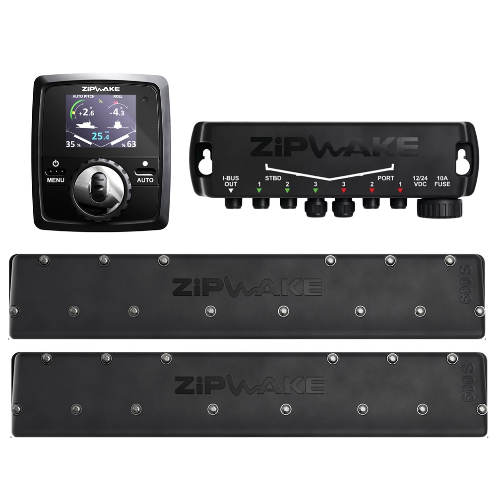 Zipwake KB750-S Automatic Trim Control Kit 750mm for 32-40ft Boats