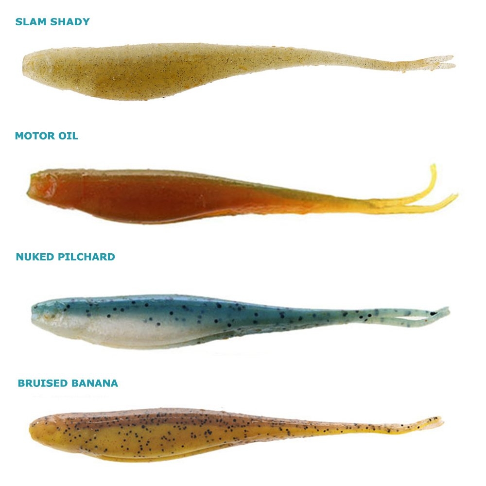 Z-Man Jerk ShadZ Scented Soft Bait 5in / 12.7cm Qty 5