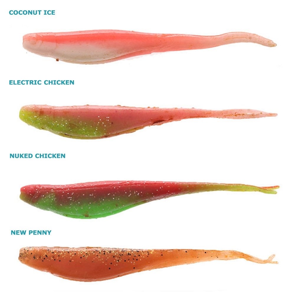 Z-Man Jerk ShadZ Scented Soft Bait 5in / 12.7cm Qty 5