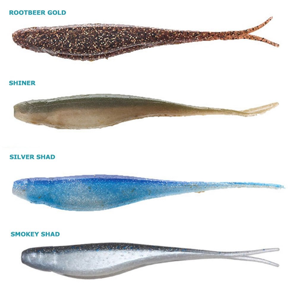 Z-Man Jerk ShadZ Scented Soft Bait 5in / 12.7cm Qty 5