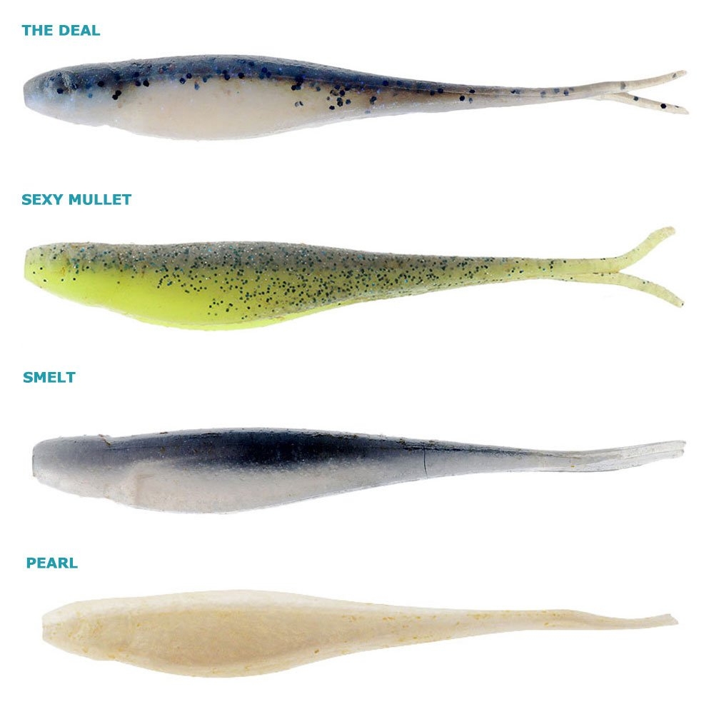 Z-Man Jerk ShadZ Scented Soft Bait 5in / 12.7cm Qty 5