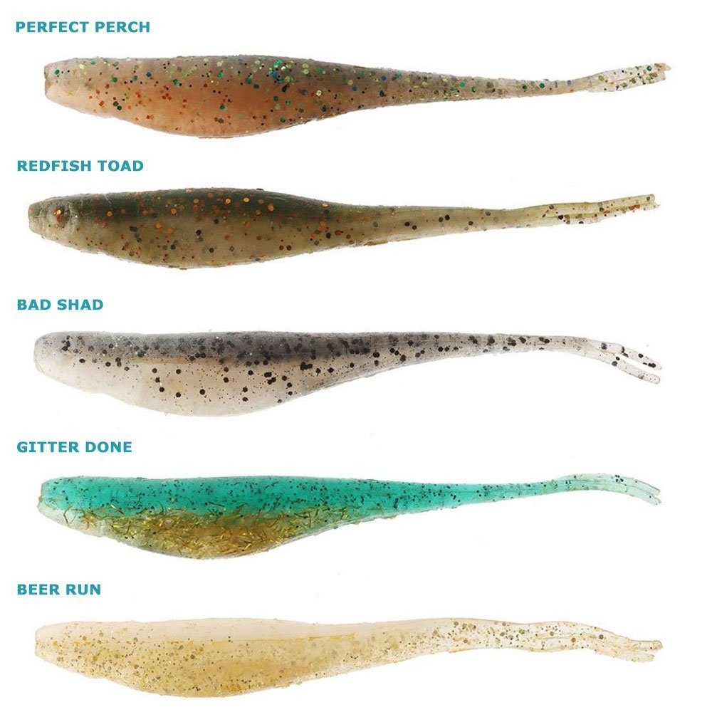 Z-Man Jerk ShadZ Scented Soft Bait 5in / 12.7cm Qty 5