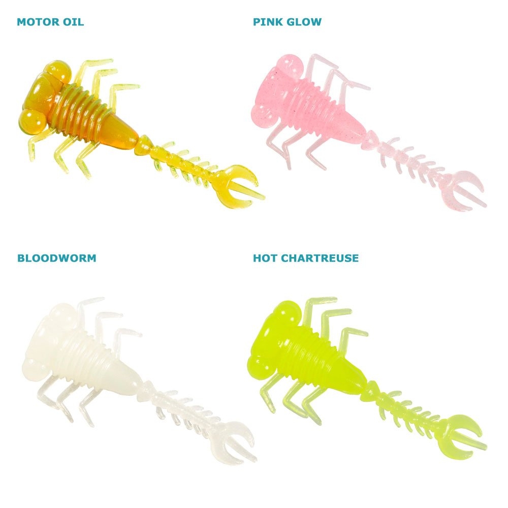 Z-Man Micro Finesse LarvaZ Soft Bait 4.5cm Qty 8