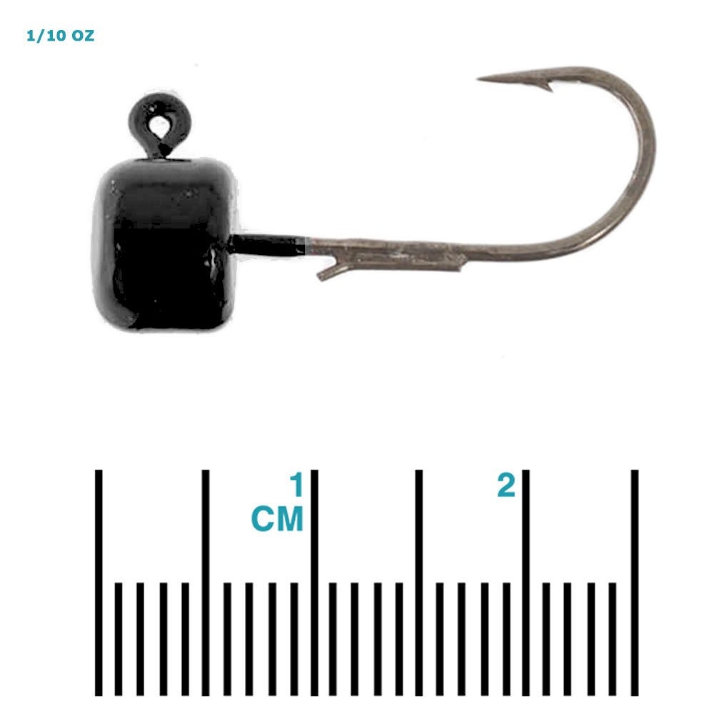 Z-Man Micro Finesse ShroomZ Jig Head Black Qty 5