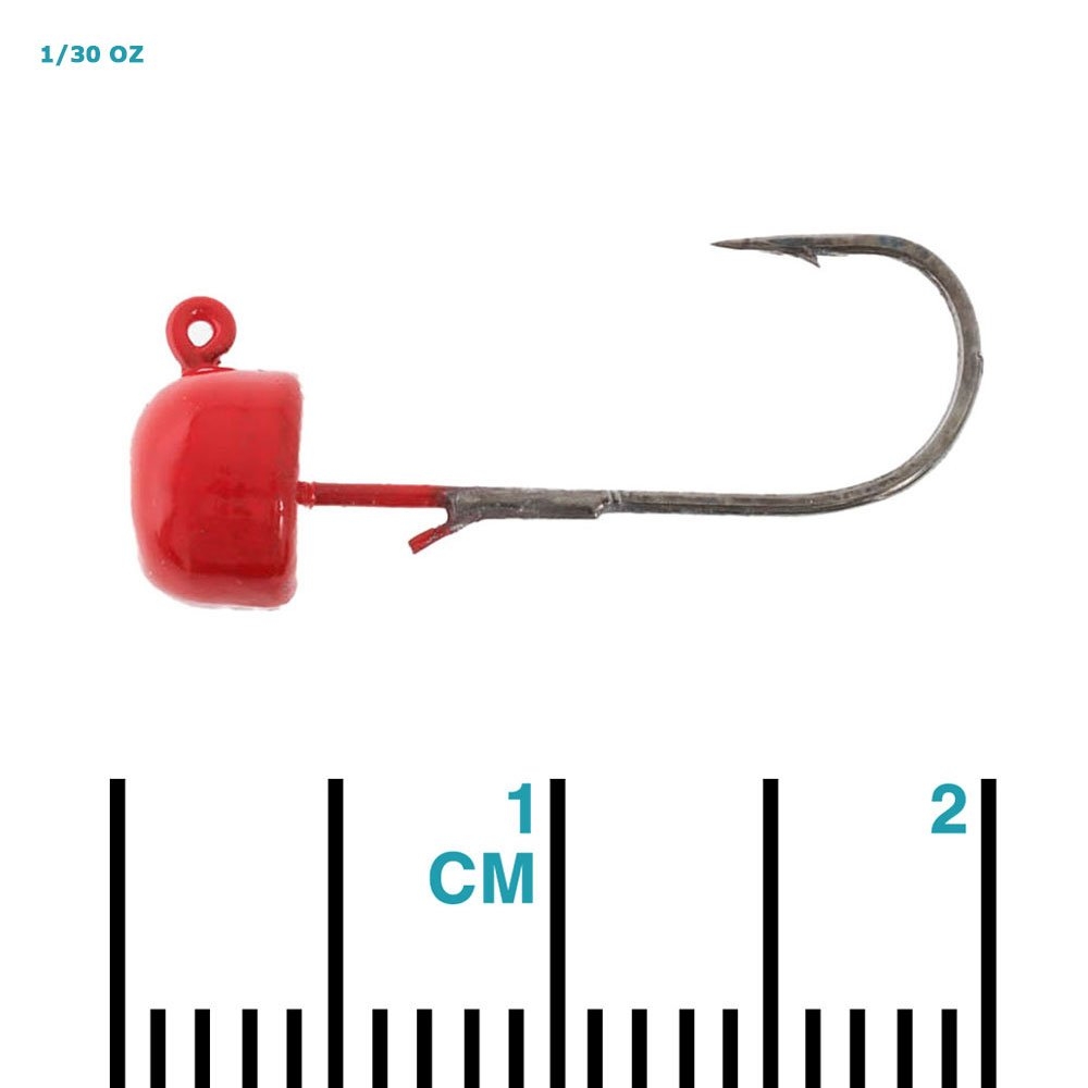 Z-Man Micro Finesse ShroomZ Jig Head Red Qty 5