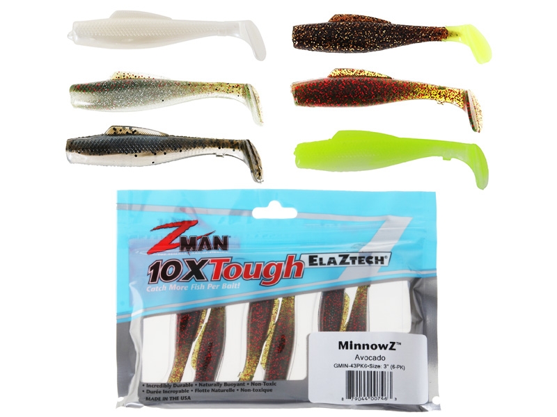 Z-Man MinnowZ Soft Bait 7.6cm Qty 6