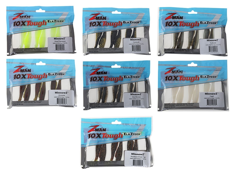 Z-Man MinnowZ Soft Bait 7.6cm Qty 6