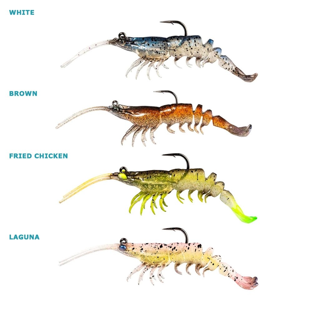 Z-Man PrawnstarZ Shrimp Soft Bait 3.5in 2-Pack