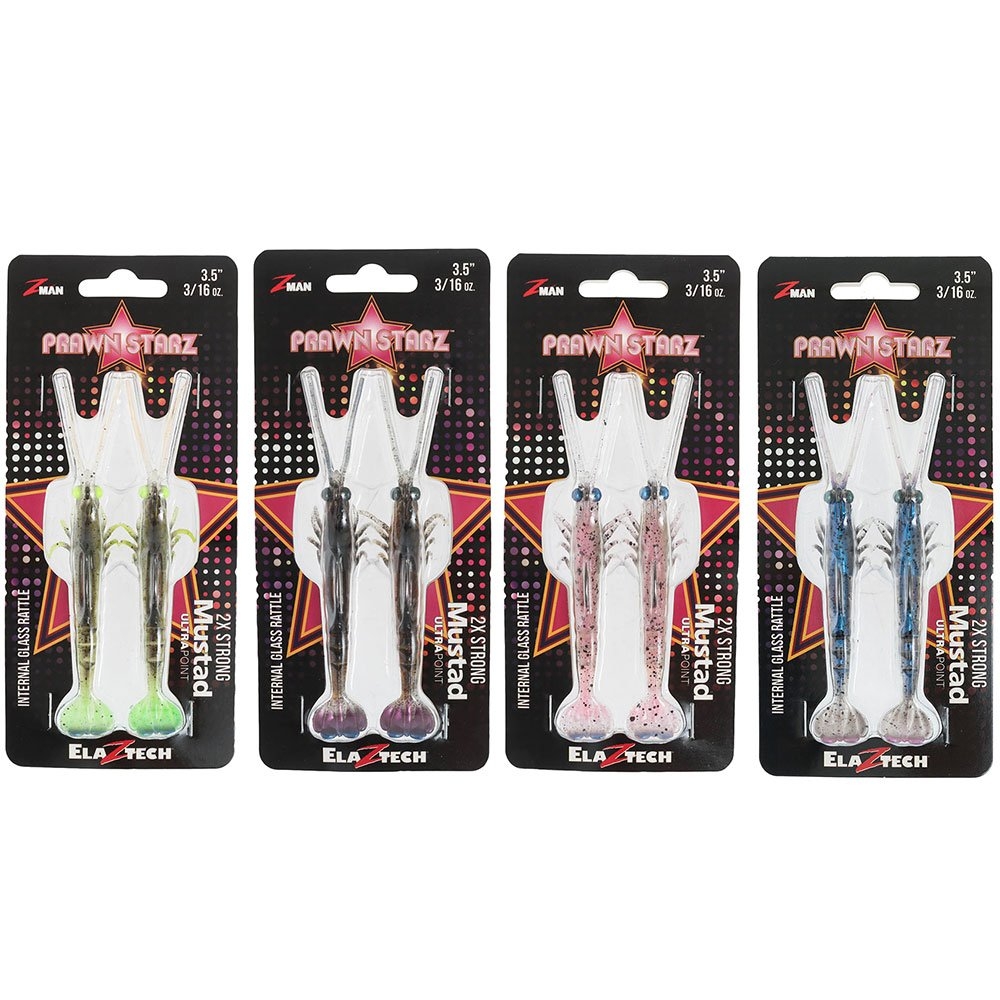 Z-Man PrawnstarZ Shrimp Soft Bait 3.5in 2-Pack