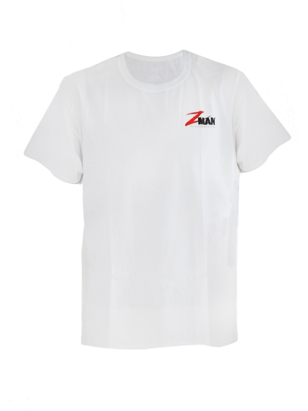 Z-Man Cotton Mens T-Shirt White M