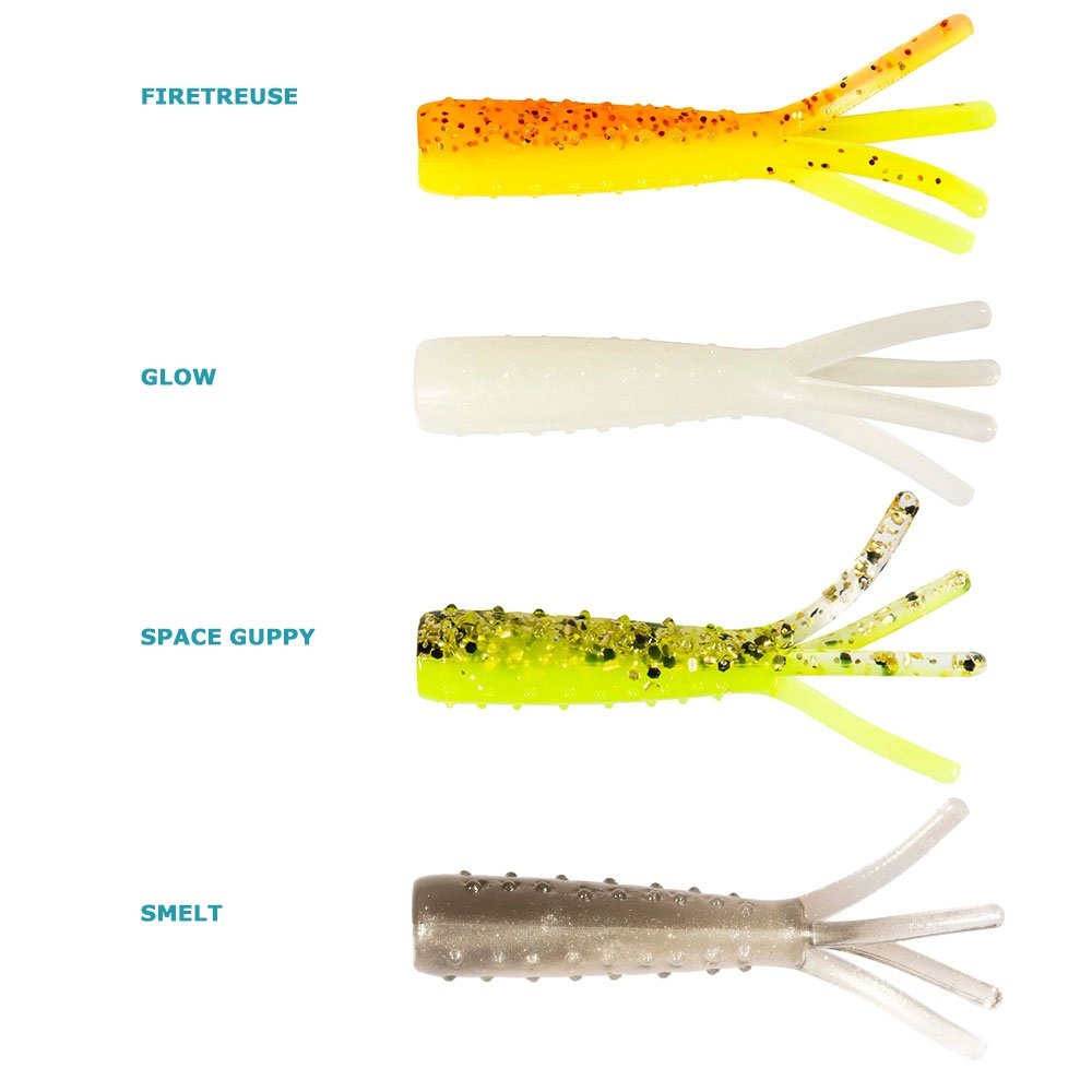 Z-Man Micro Finesse Tiny TicklerZ Soft Bait 4.5cm Qty 8