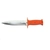 Ridgeline Grunt Pig Sticker Knife Double Edge 24cm Blaze Orange