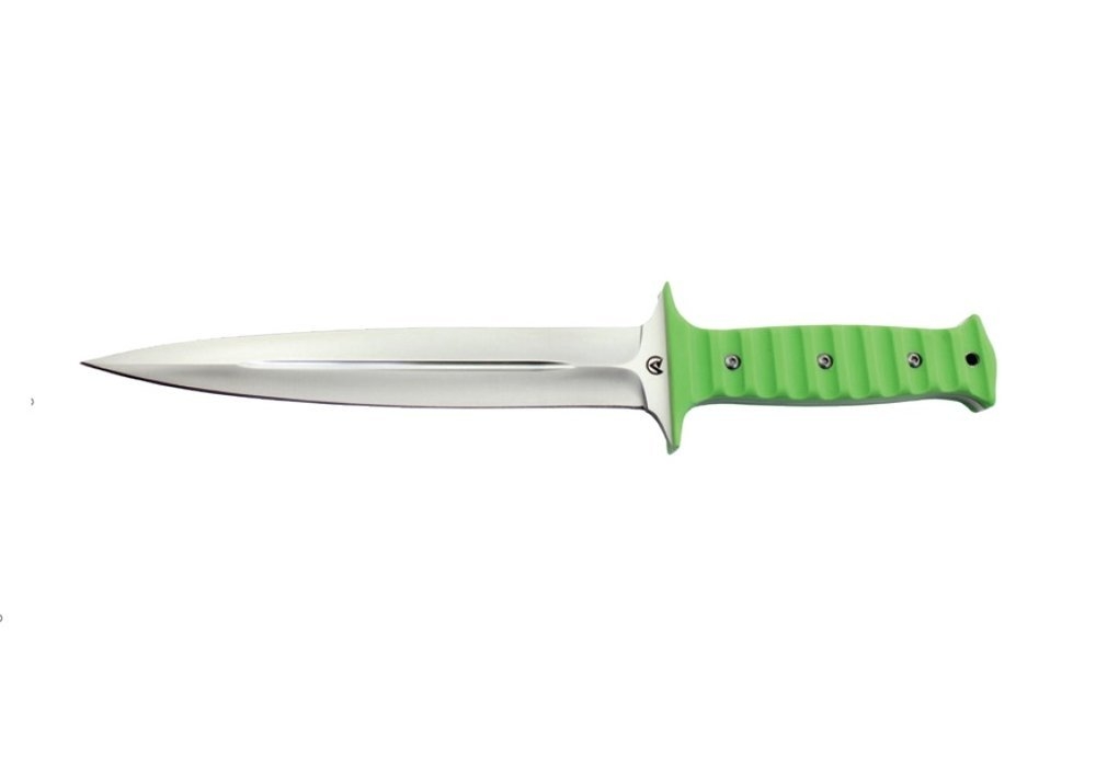 Ridgeline Grunt Pig Sticker Knife Double Edge 24cm Ridge Green